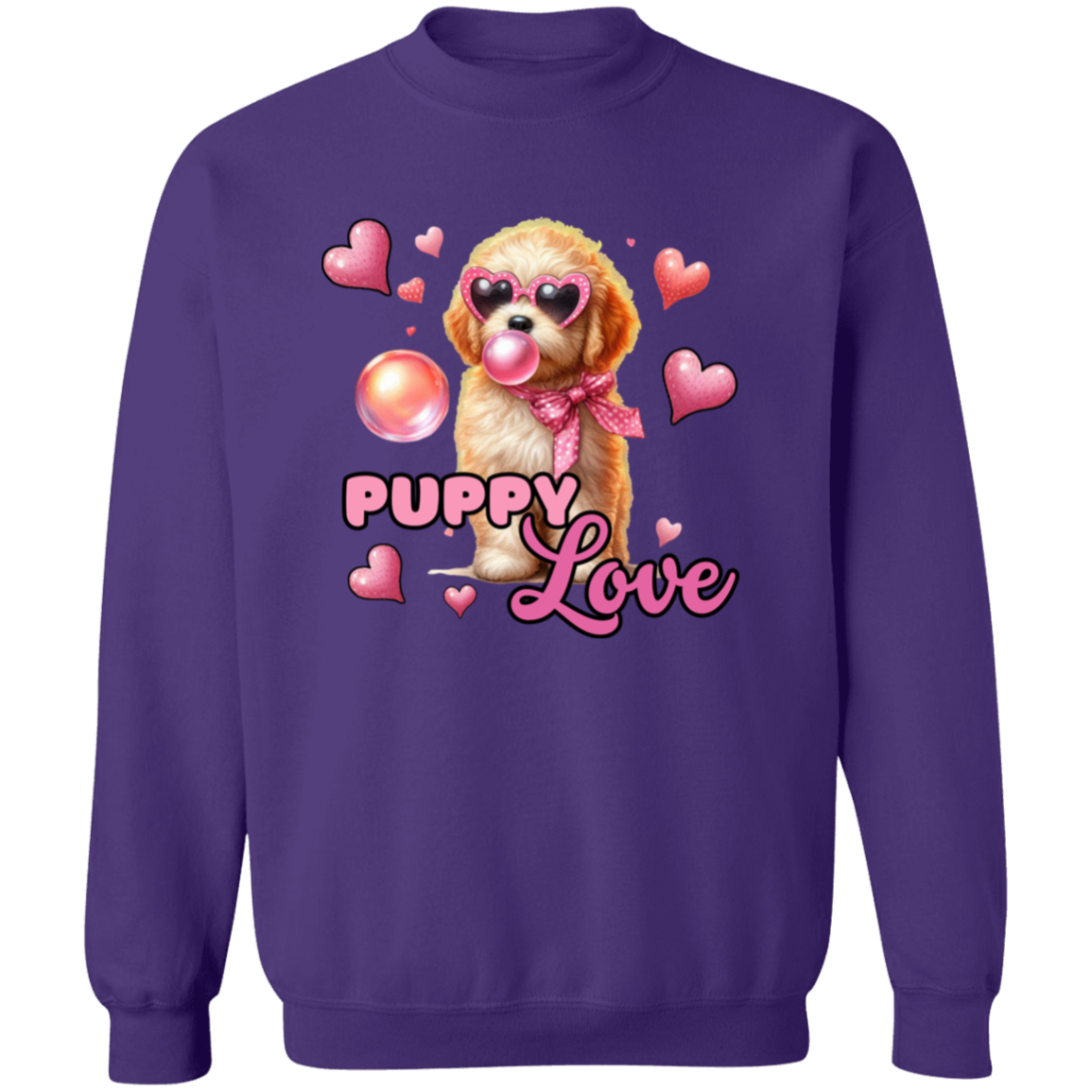 Puppy Love Heart Sweatshirt