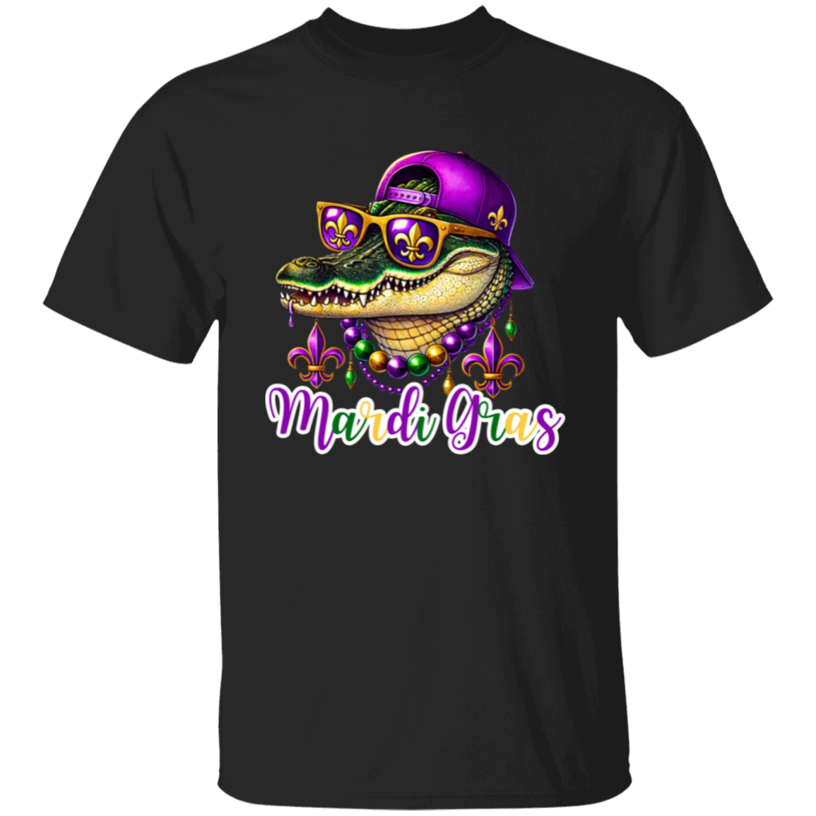 Mardi Gras Alligator T-Shirt
