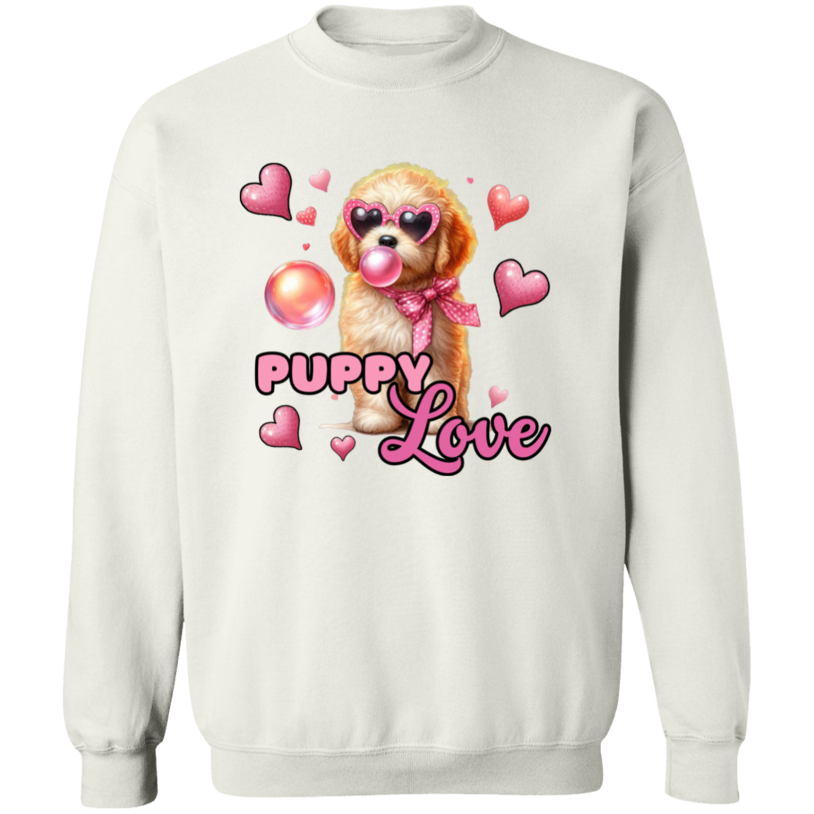Puppy Love Heart Sweatshirt