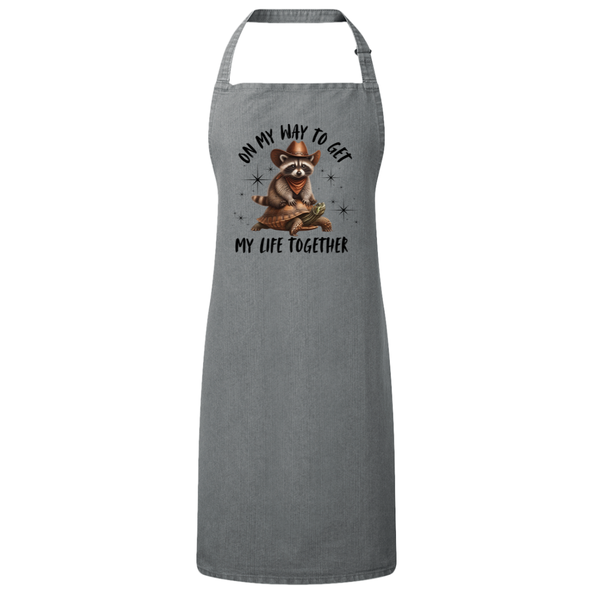 On My Way To Get My Life Together Bib Apron