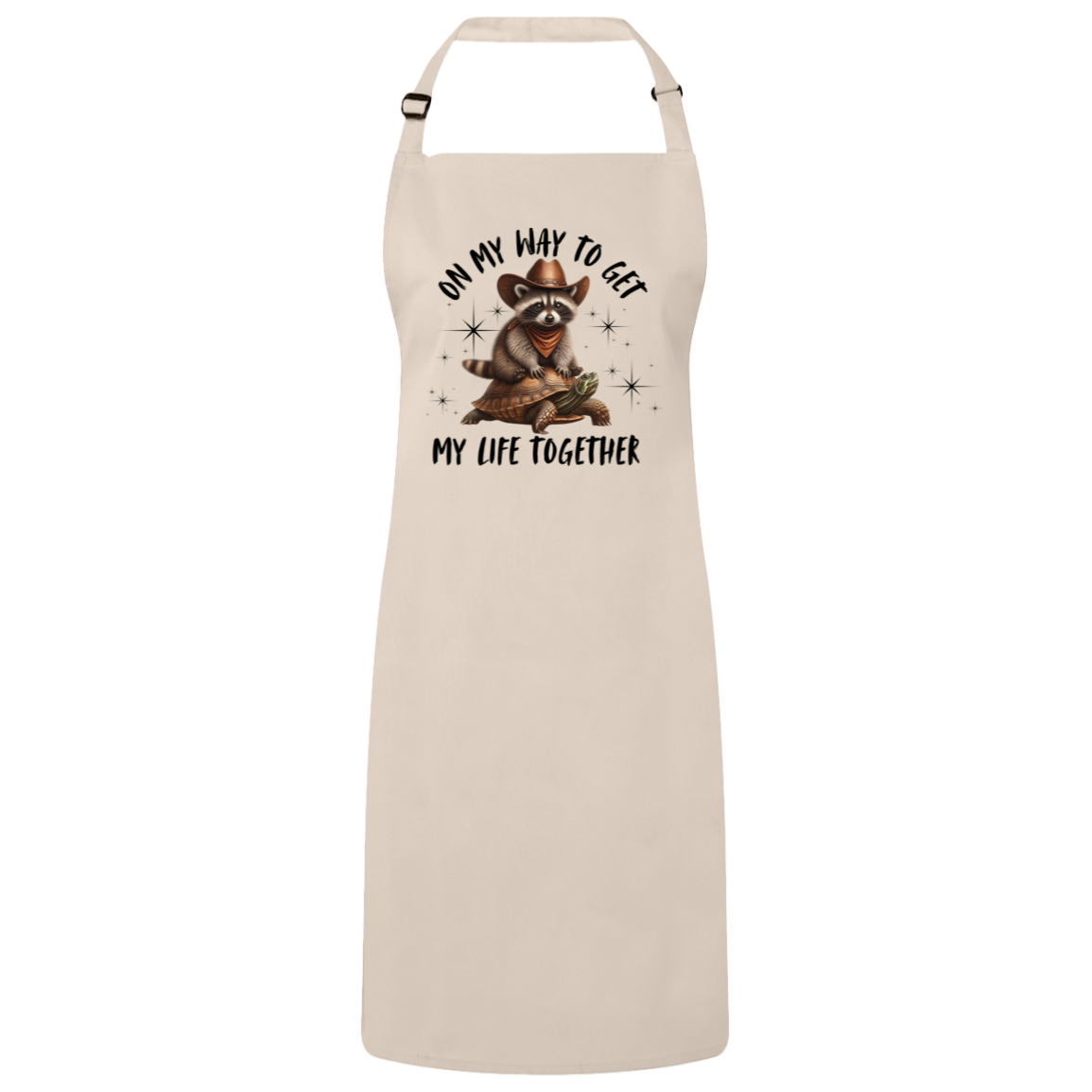 On My Way To Get My Life Together Bib Apron