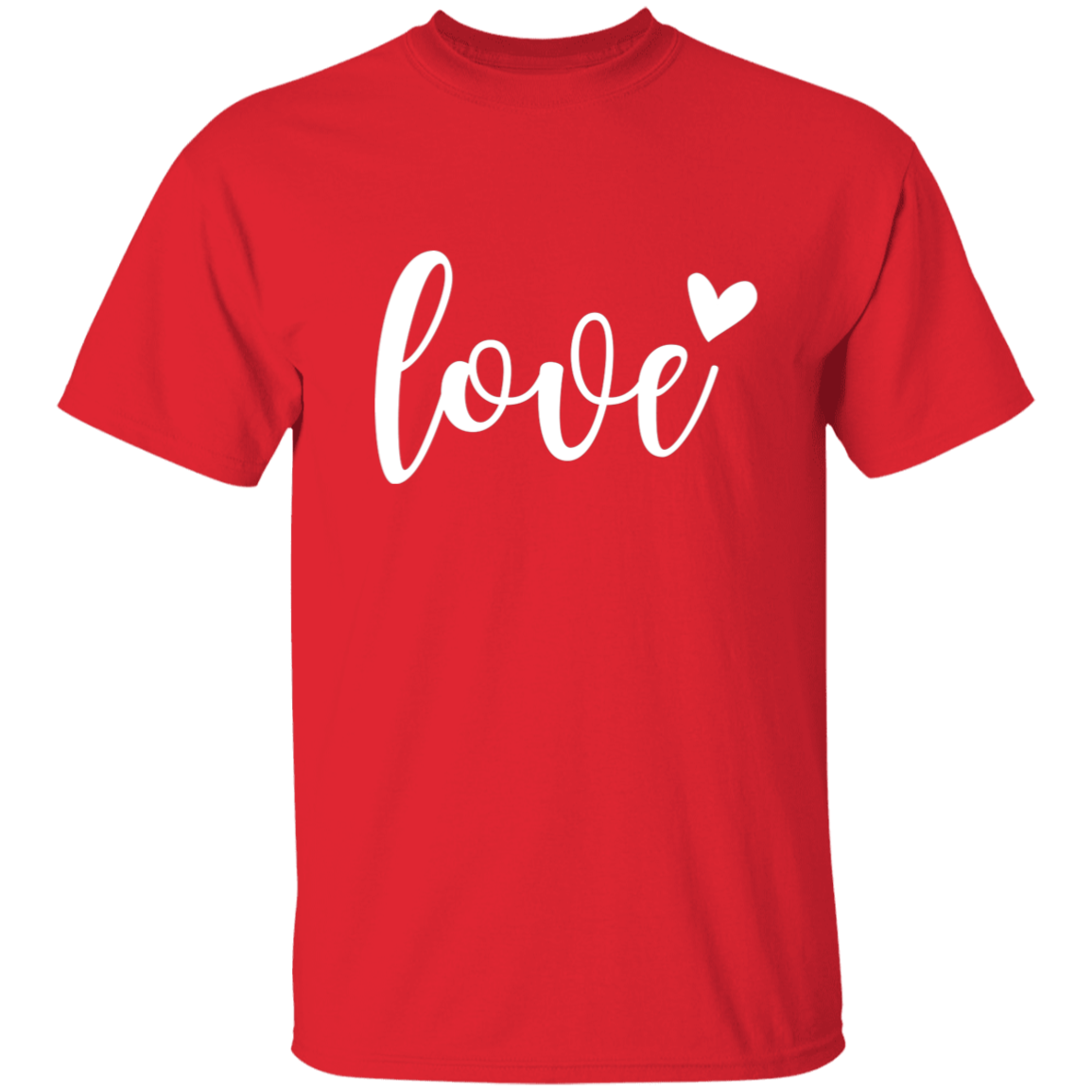 Love Heart Valentine's Day T-Shirt