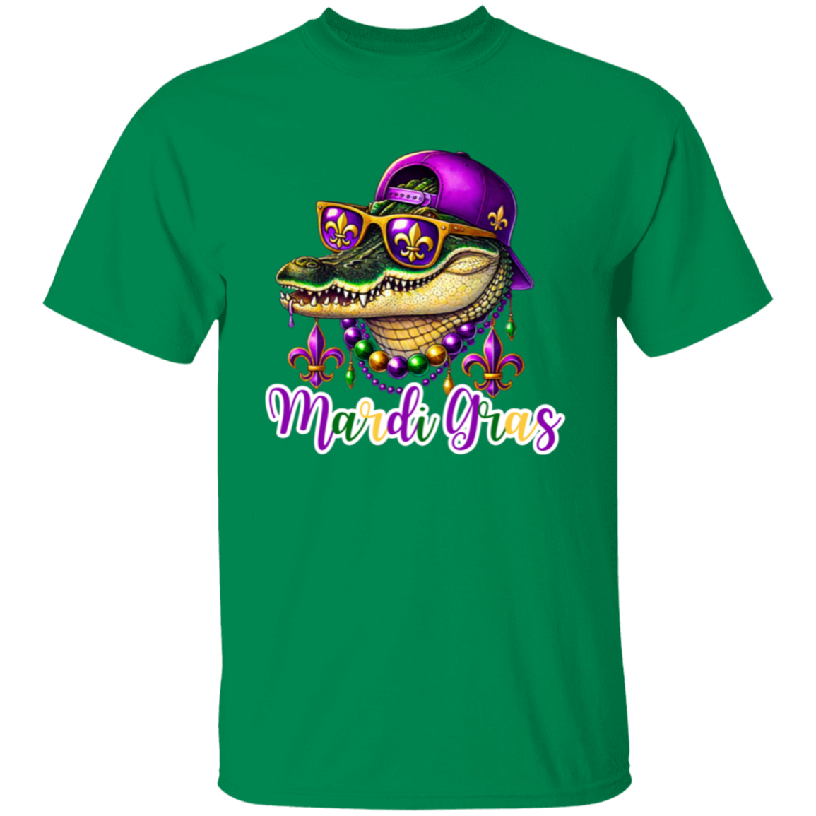 Mardi Gras Alligator T-Shirt