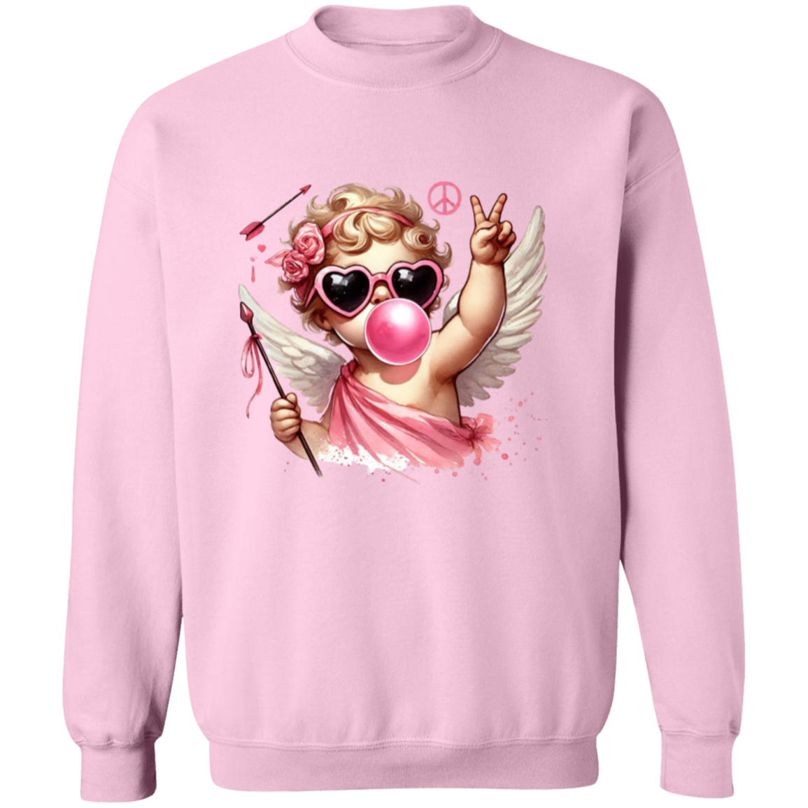 Love Is Poppin' Valentine's Day Women's Sweatshirt