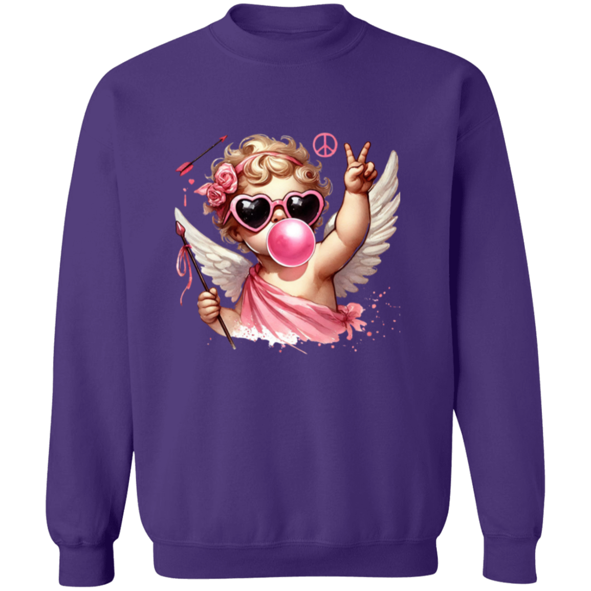 Love Is Poppin' Valentine's Day Women's Sweatshirt
