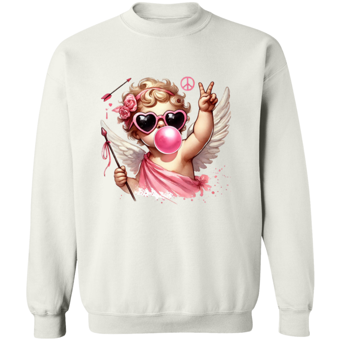 Love Is Poppin' Valentine's Day Women's Sweatshirt
