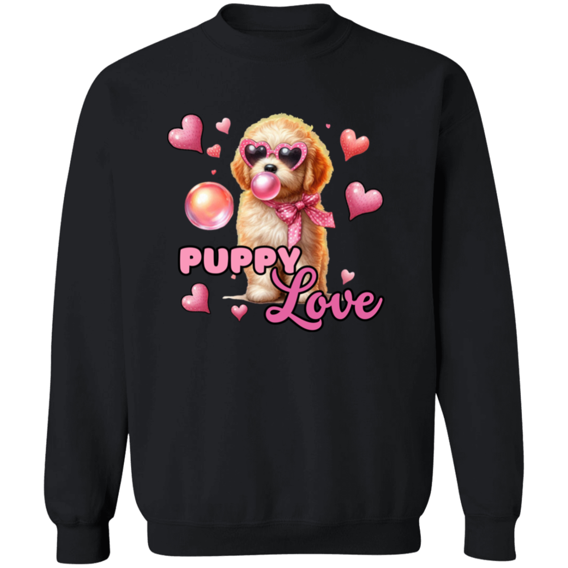 Puppy Love Heart Sweatshirt