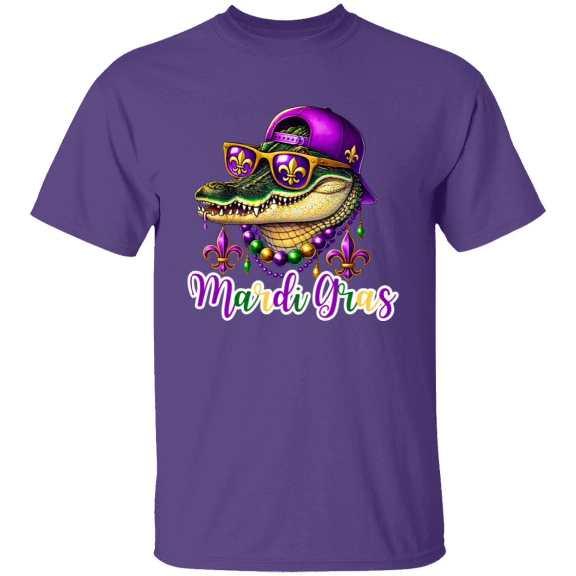 Mardi Gras Alligator T-Shirt