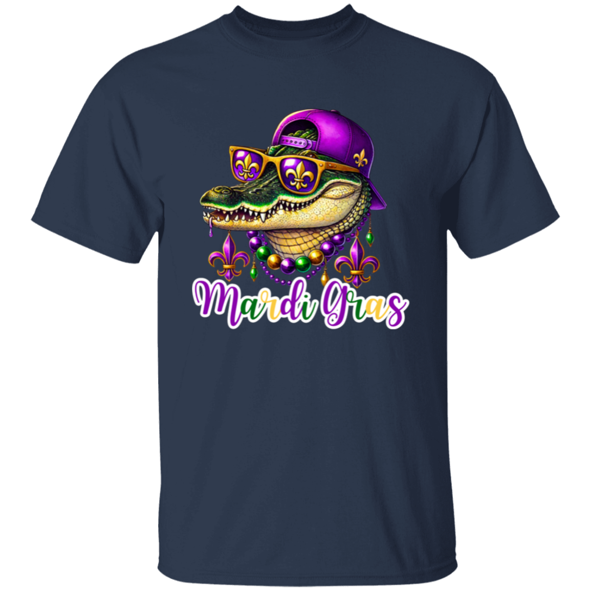 Mardi Gras Alligator T-Shirt