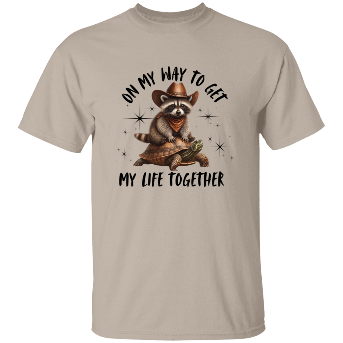 On My Way To Get My Life Together Funny T-Shirt