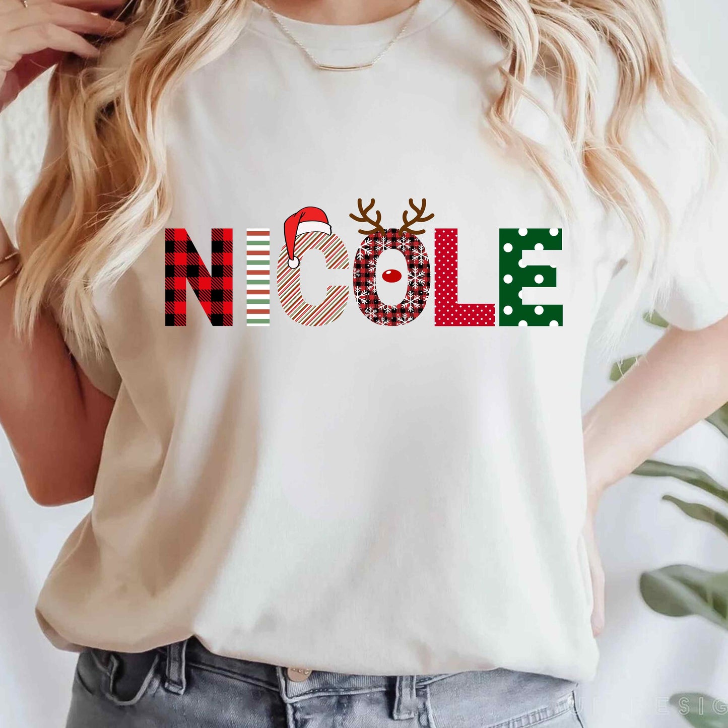 Custom Name Christmas T-Shirt