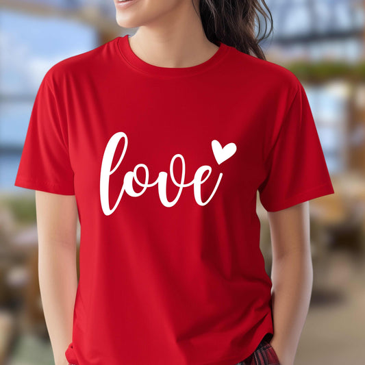 Love Heart Valentine's Day T-Shirt
