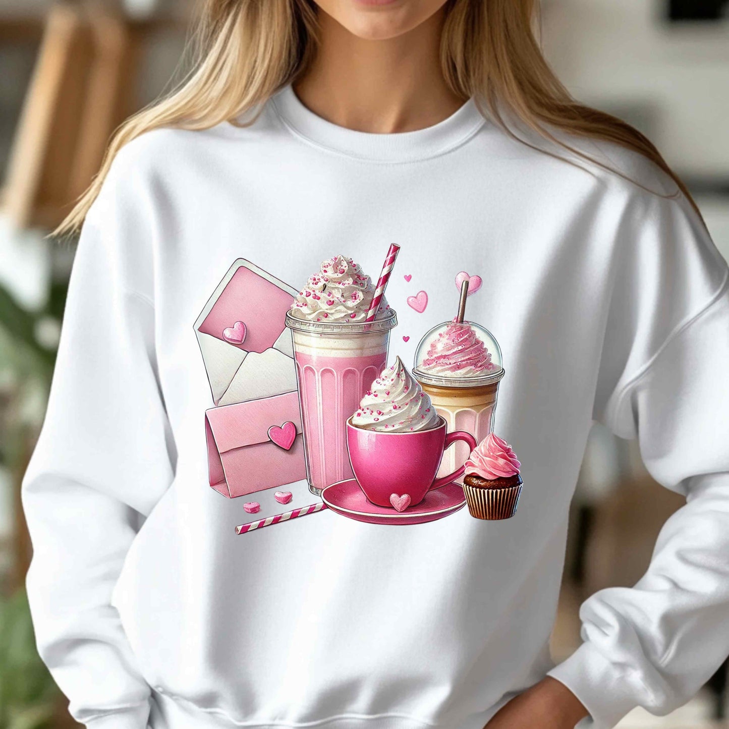 Sweet Treats Valentines Day Sweatshirt