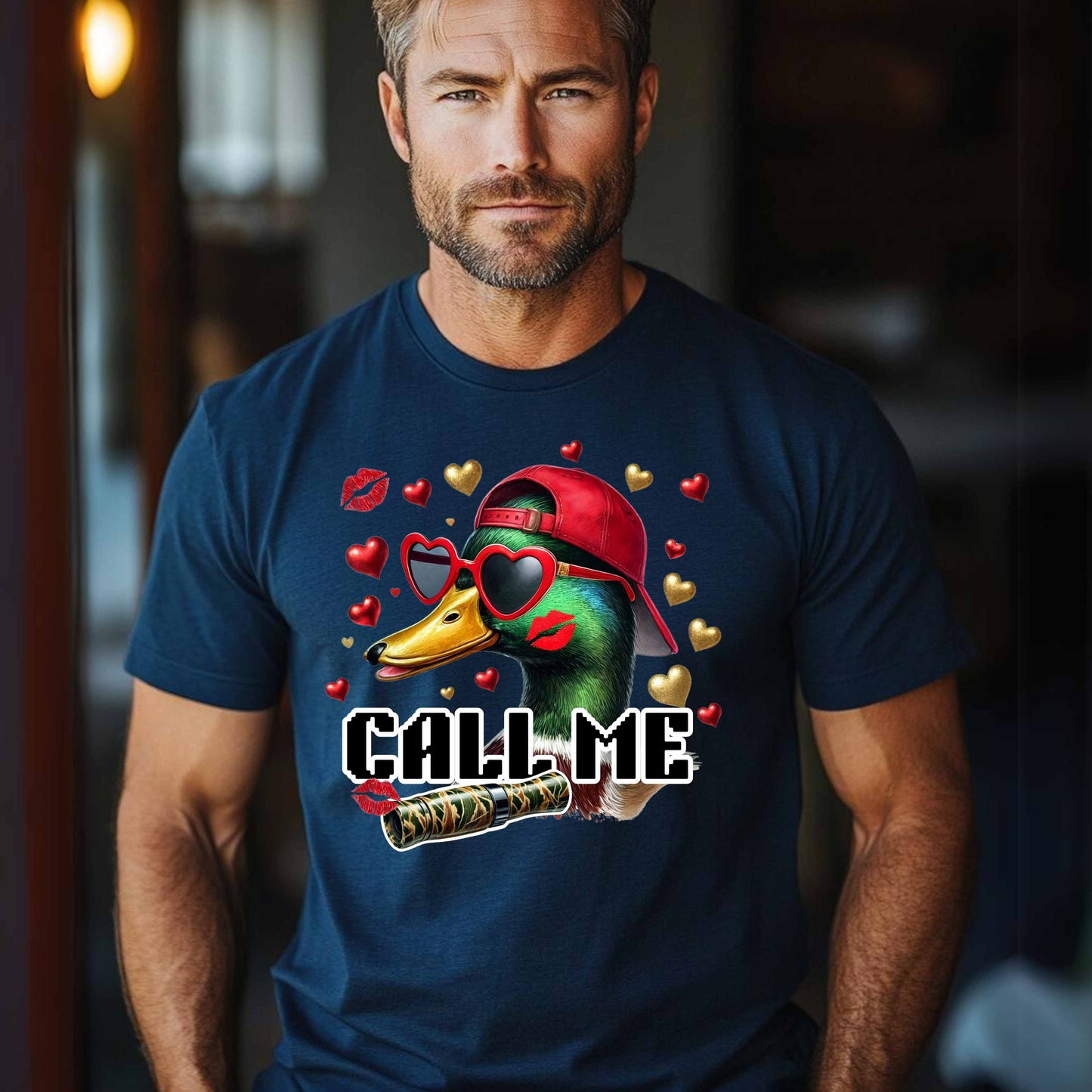 Call Me Baby Funny Valentine's Day Men T-Shirt