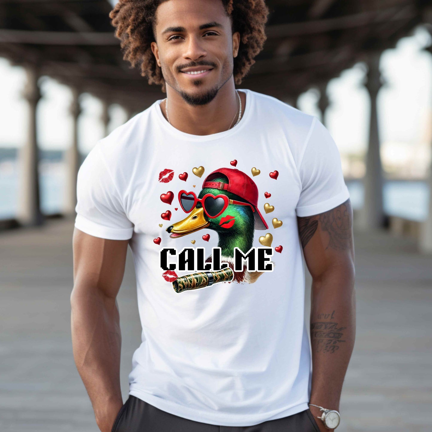 Call Me Baby Funny Valentine's Day Men T-Shirt