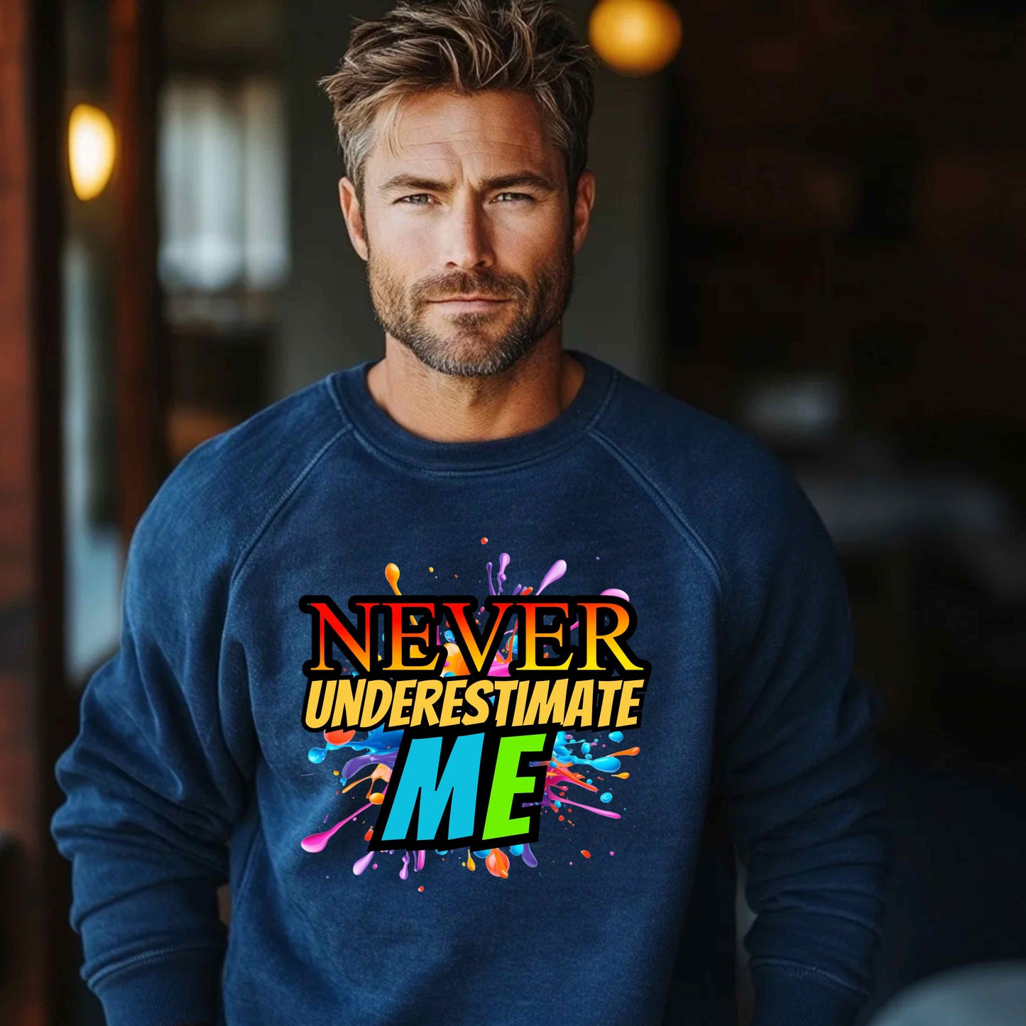 Never Underestimate Me Sweatshirt