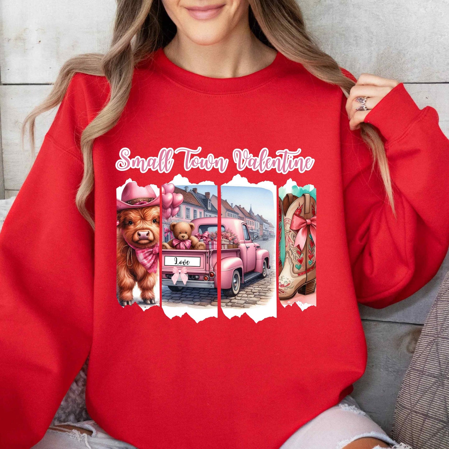 Small Town Valentine Sweatshirt
