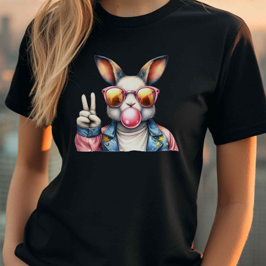 Funny Bunny Bubble Gum T-Shirt