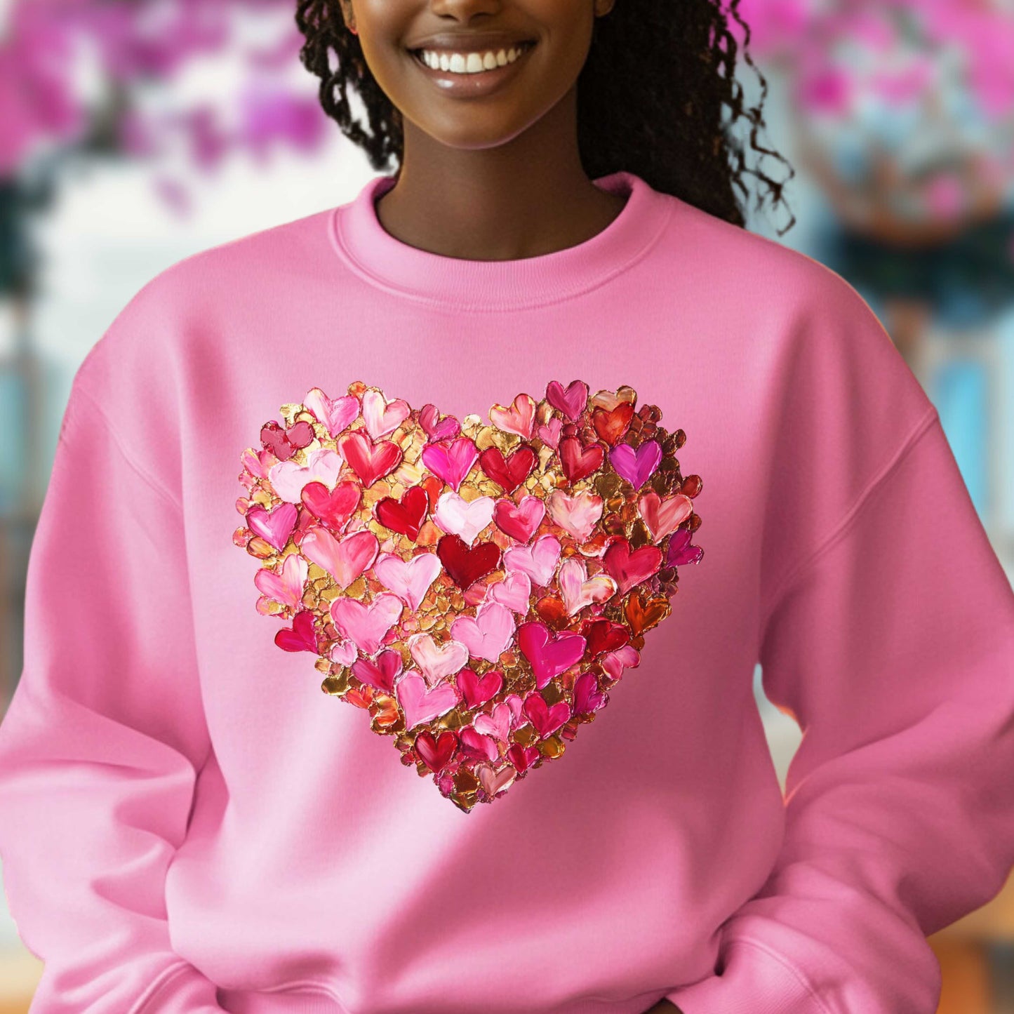 Hearts of Love Valentine's Day Sweatshirt