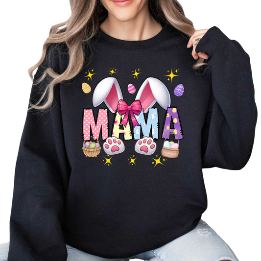 Mama Bunny Ears Easter Sweatshirt