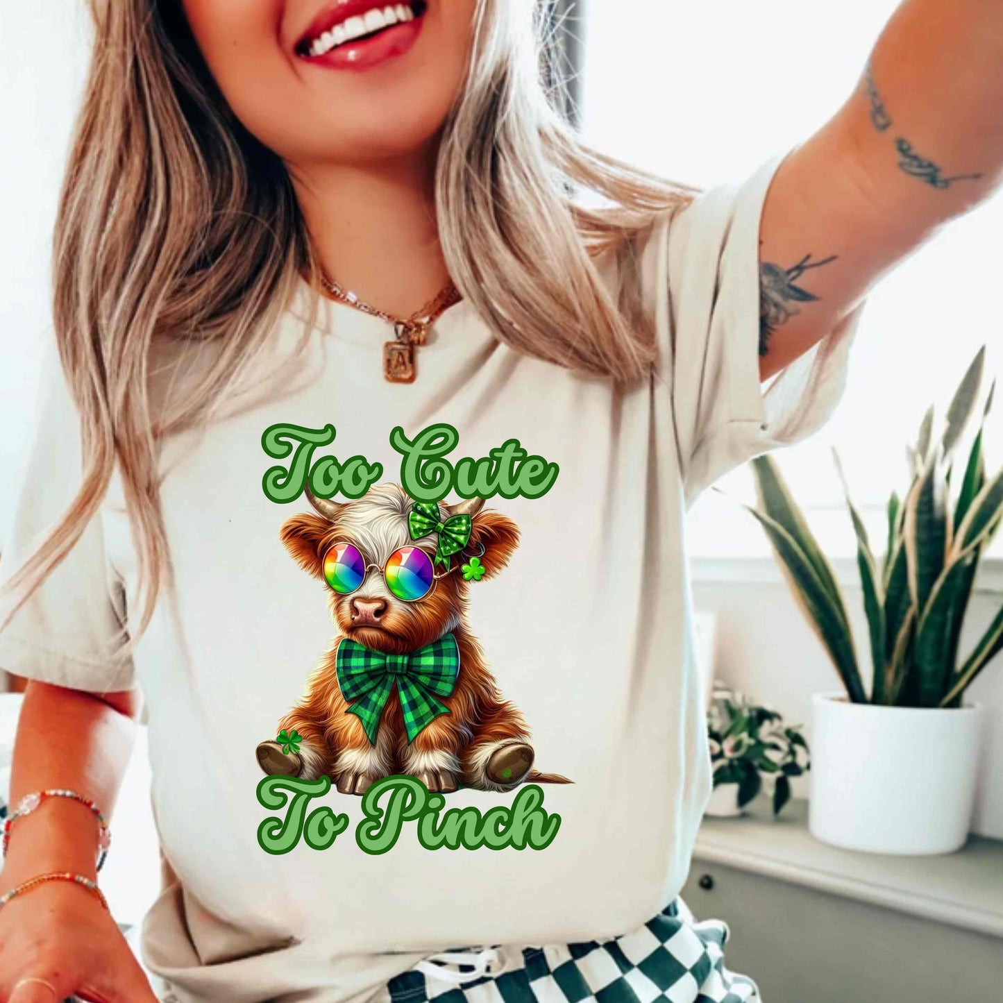 Too Cute To Pinch St. Patricks Sweatshirt