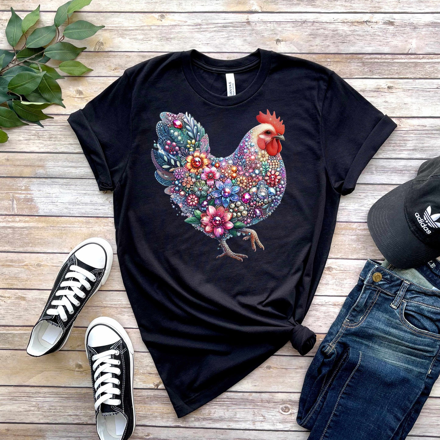 Blinged Out Rooster T-Shirt
