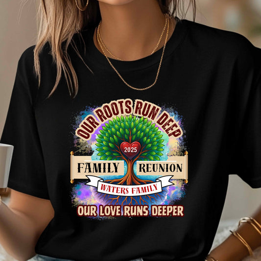 Customizable 2025 Family Reunion Shirts  T-Shirt