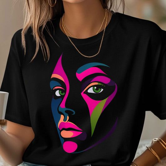 Abstract Art Confident Woman Boss T-Shirt