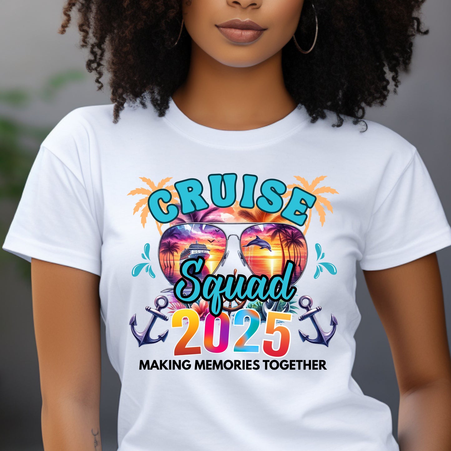 Cruise Squad 2025 Family Vacation T-Shirt