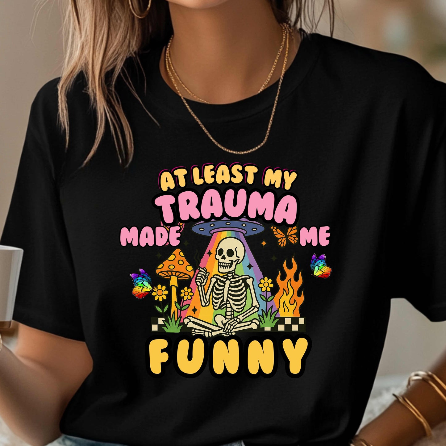 Childhood Trauma Funny T-Shirt