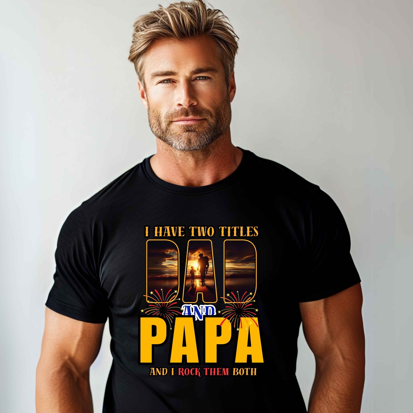 Granddad Customizable Photo T-Shirt | Great Gift Idea