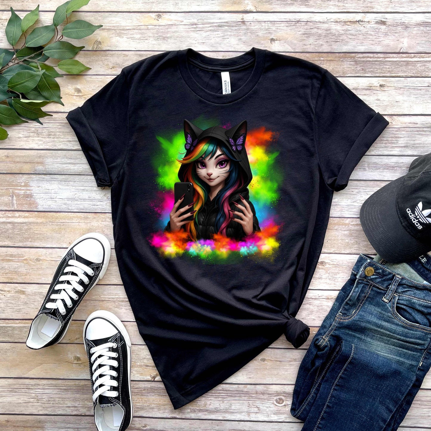 Anime Colorful Back to School T-Shirt