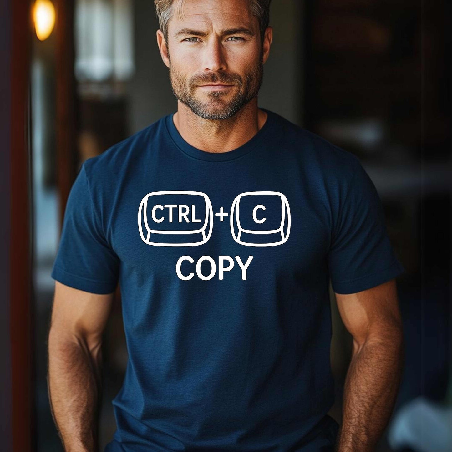 Adult - Copy + Paste Matching Parent & Child Funny T-Shirt