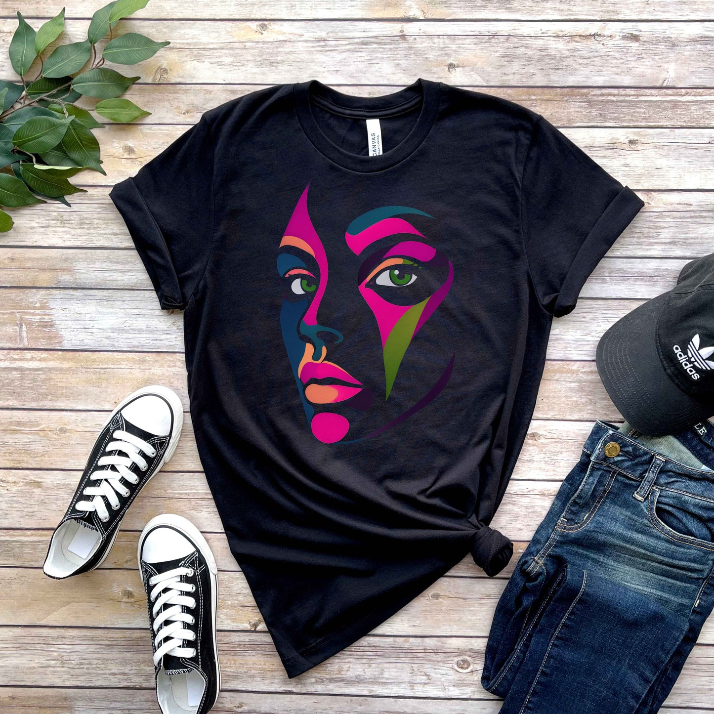 Abstract Art Confident Woman Boss T-Shirt