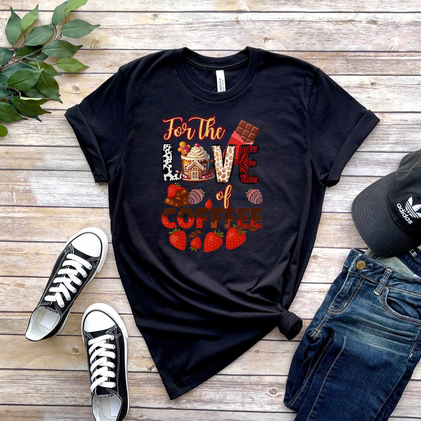 For the Love of Coffee | Coffee Lovers T-Shirt