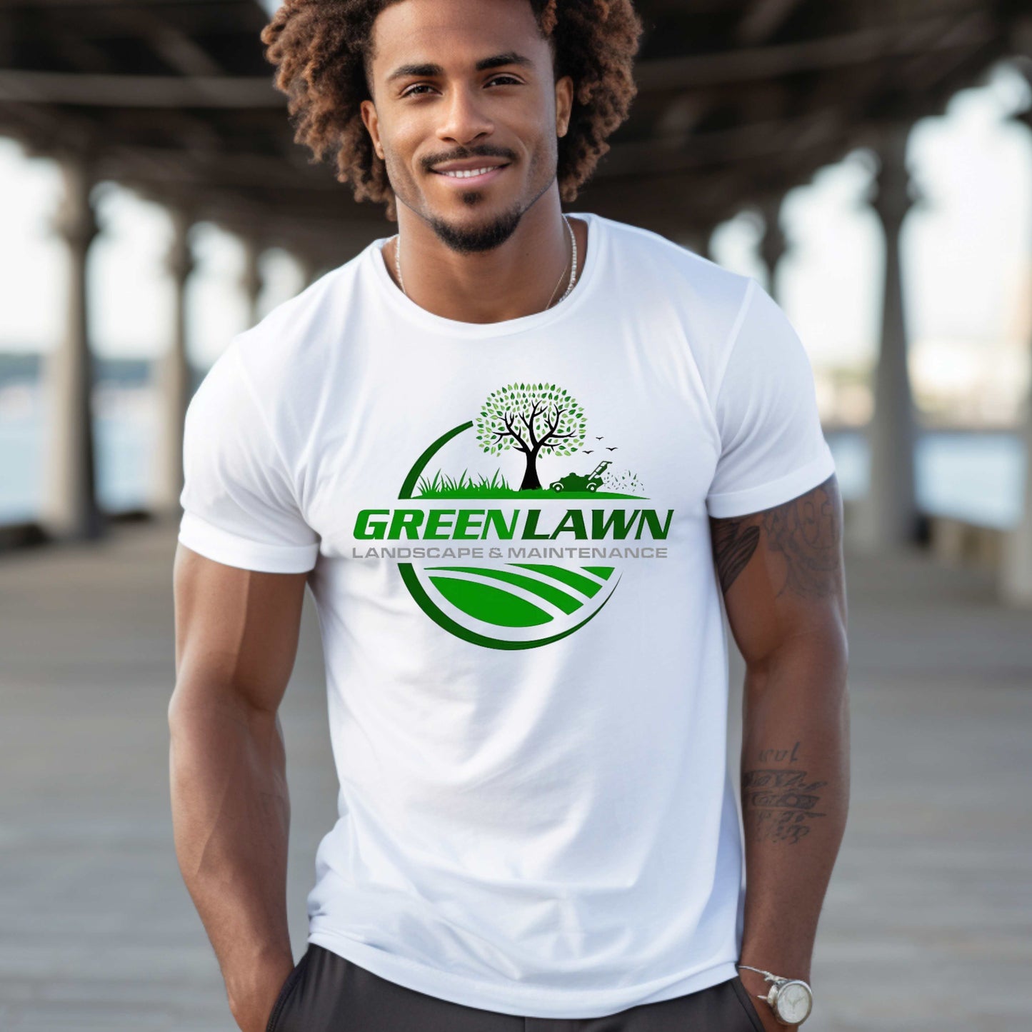 Green Lawn Landscaping T-Shirt
