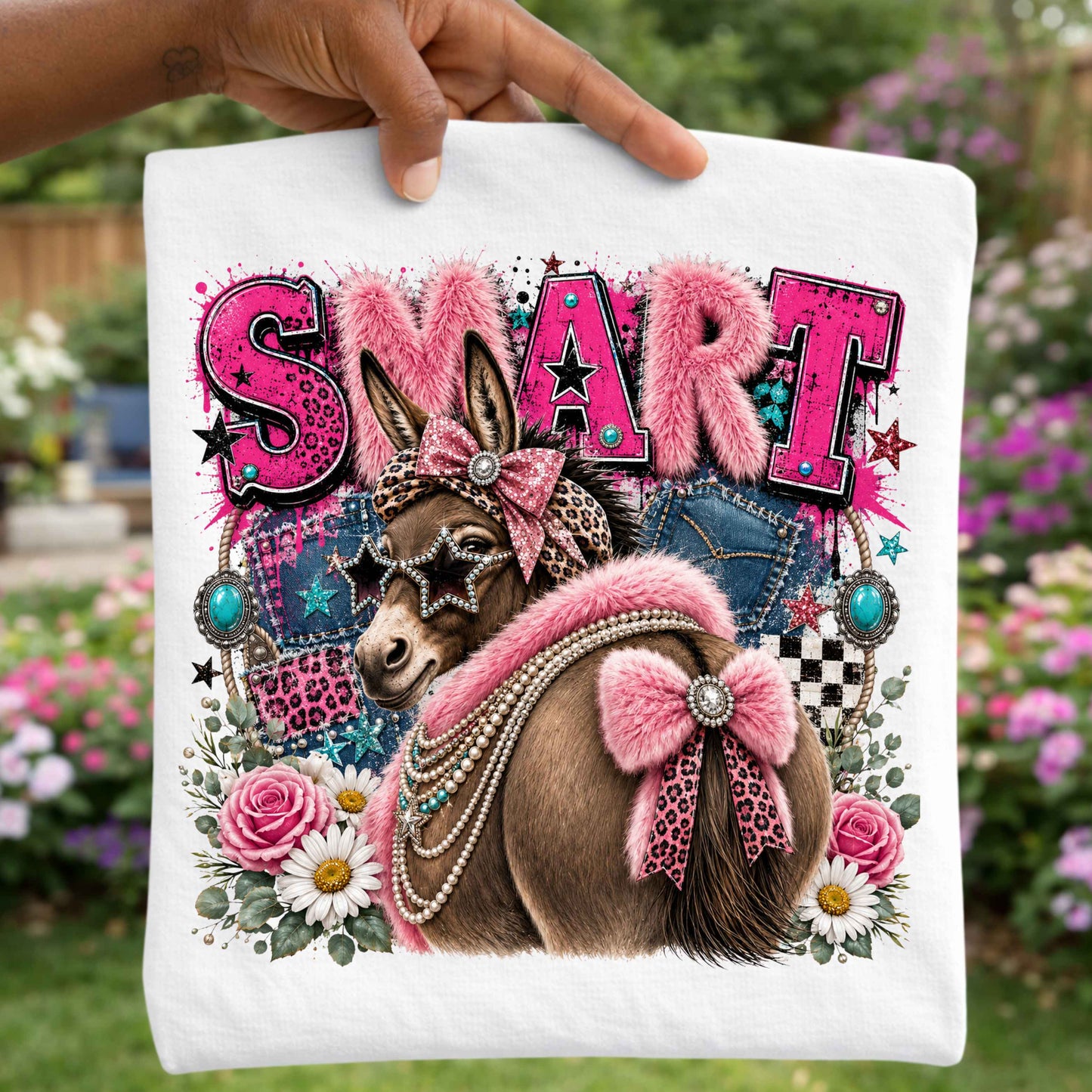 Smart A$$ Funny Crewneck Pullover Sweatshirt