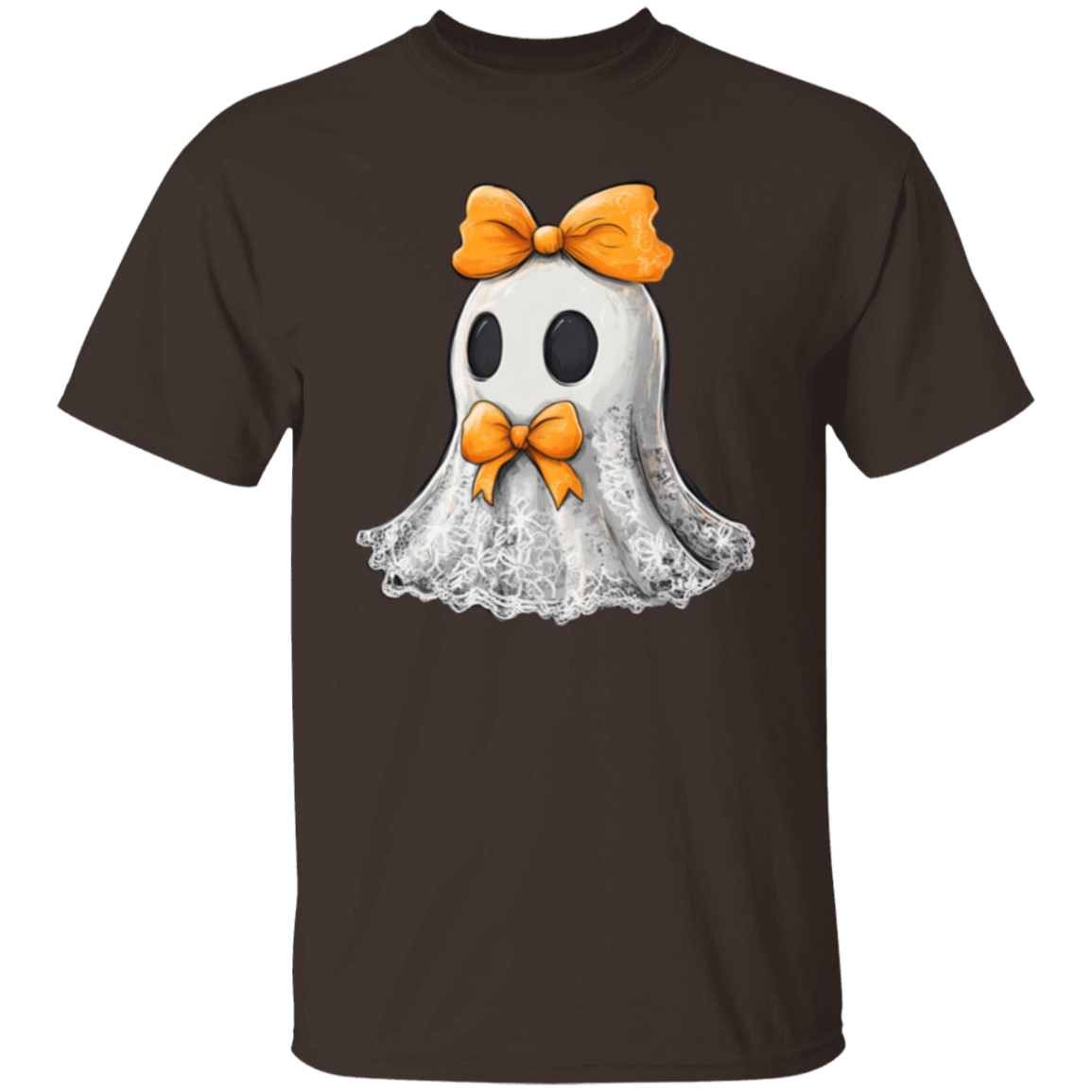 The Lace Ghost with Hair Bow T-Shirt