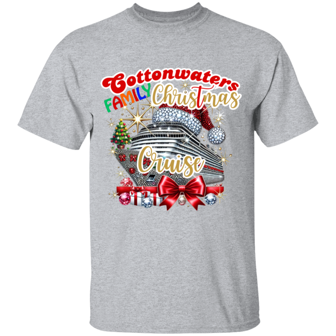 Cottonwaters Family Christmas Kids T-Shirt