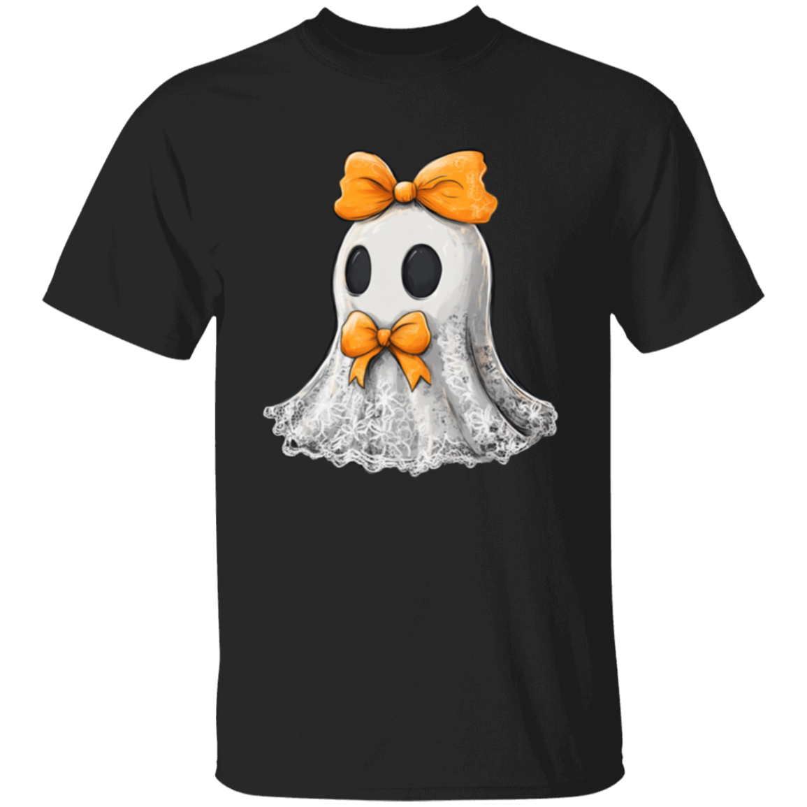 Lace Ghost with Bow Tshirt