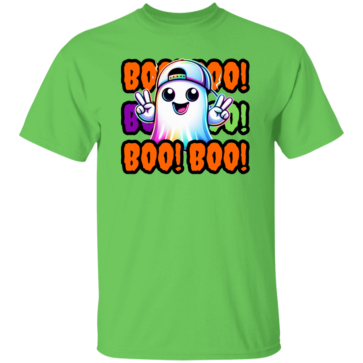 Boo Boo Friendly Ghost Halloween T-Shirt