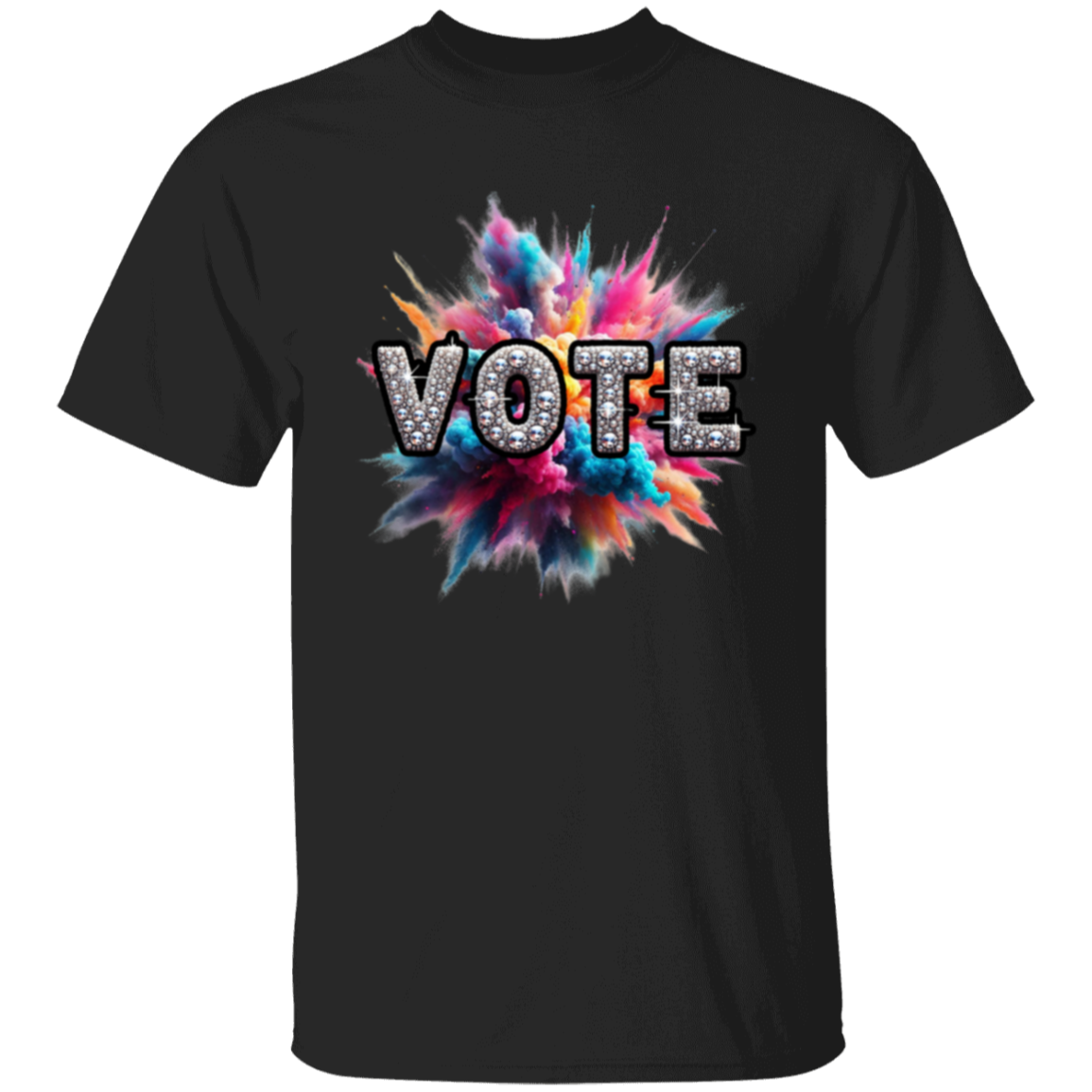 VOTE Bling Color Blast T-Shirt