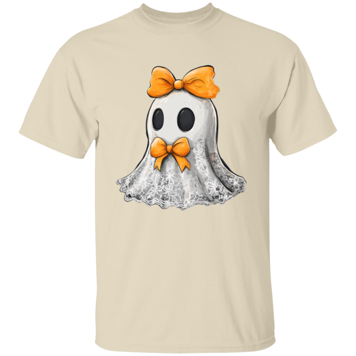 Lace Ghost with Bow Tshirt