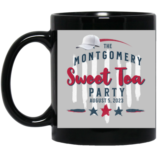 Montgomery Sweet Team Party 11 oz. Black Mug