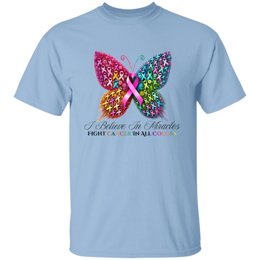 Many Mini Colorful Breast Awareness Ribbons T-Shirt