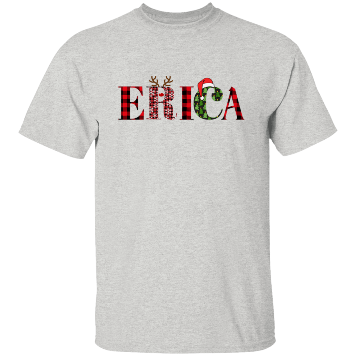 Custom Christmas Name T-Shirt