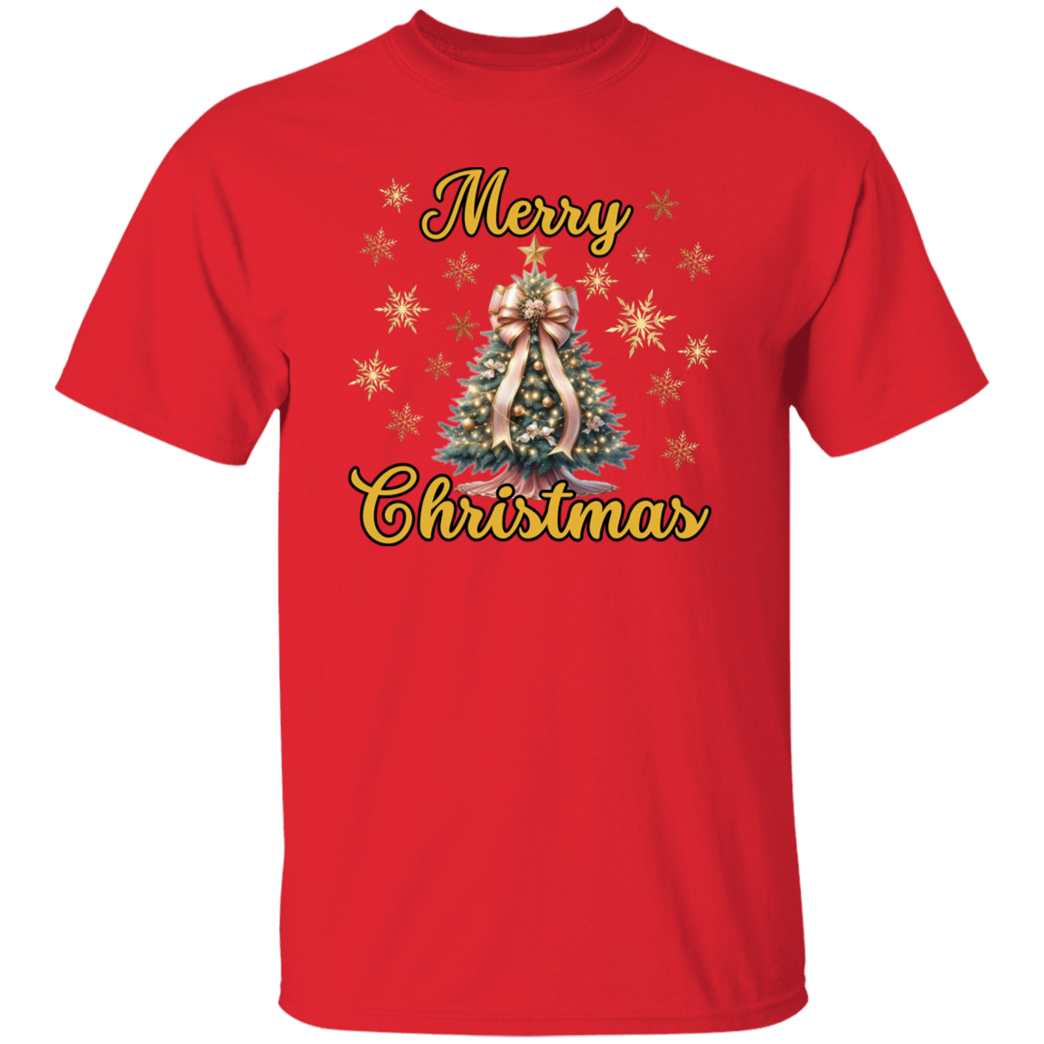 Merry Christmas Tree T-Shirt