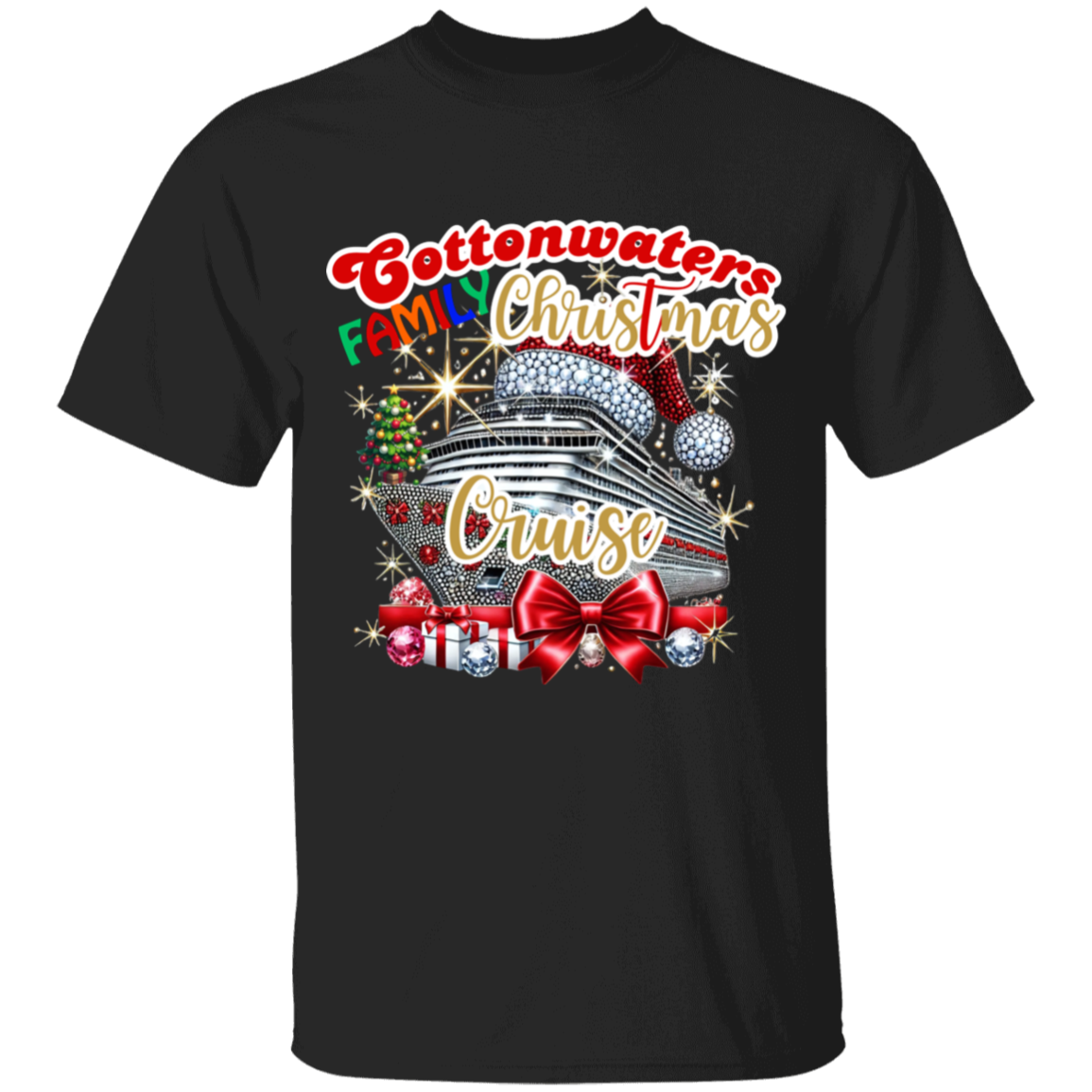 Cottonwaters Family Christmas Kids T-Shirt