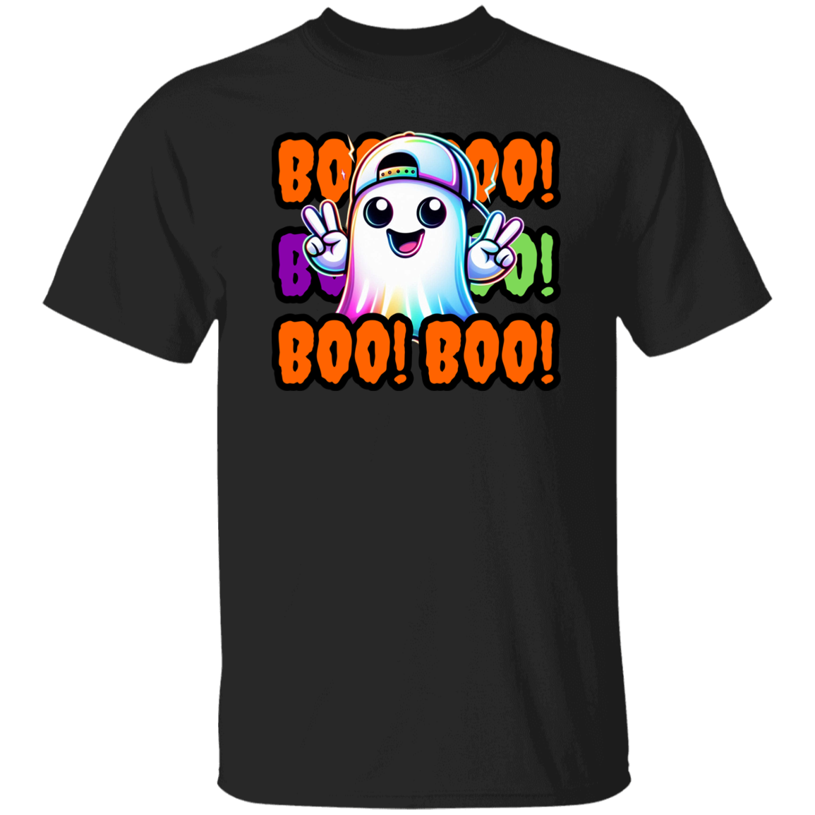 Boo Boo Friendly Ghost Halloween T-Shirt