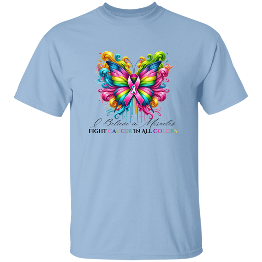 Beautiful Butterfly Breast Cancer Awareness T-Shirt